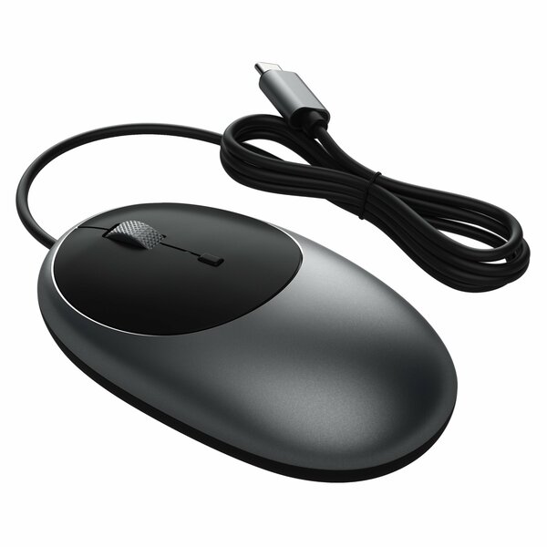 Satechi C1 Usb C Wired Mouse, Space Gray ST-AWUCMM